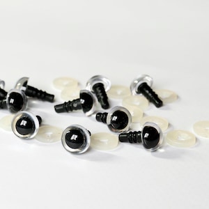 6mm Clear Safety Eyes (25 or 50 pairs)