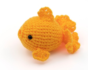 CROCHET PATTERN Amigurumi Goldfish by MevvSan [PDF Instant Download]