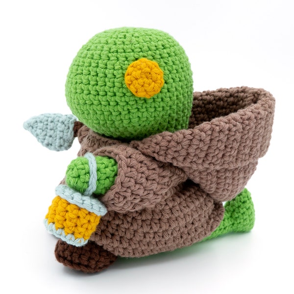 GEHAAKT PATROON Amigurumi Final Fantasy Tonberry-pop door MevvSan [PDF Instant Download]