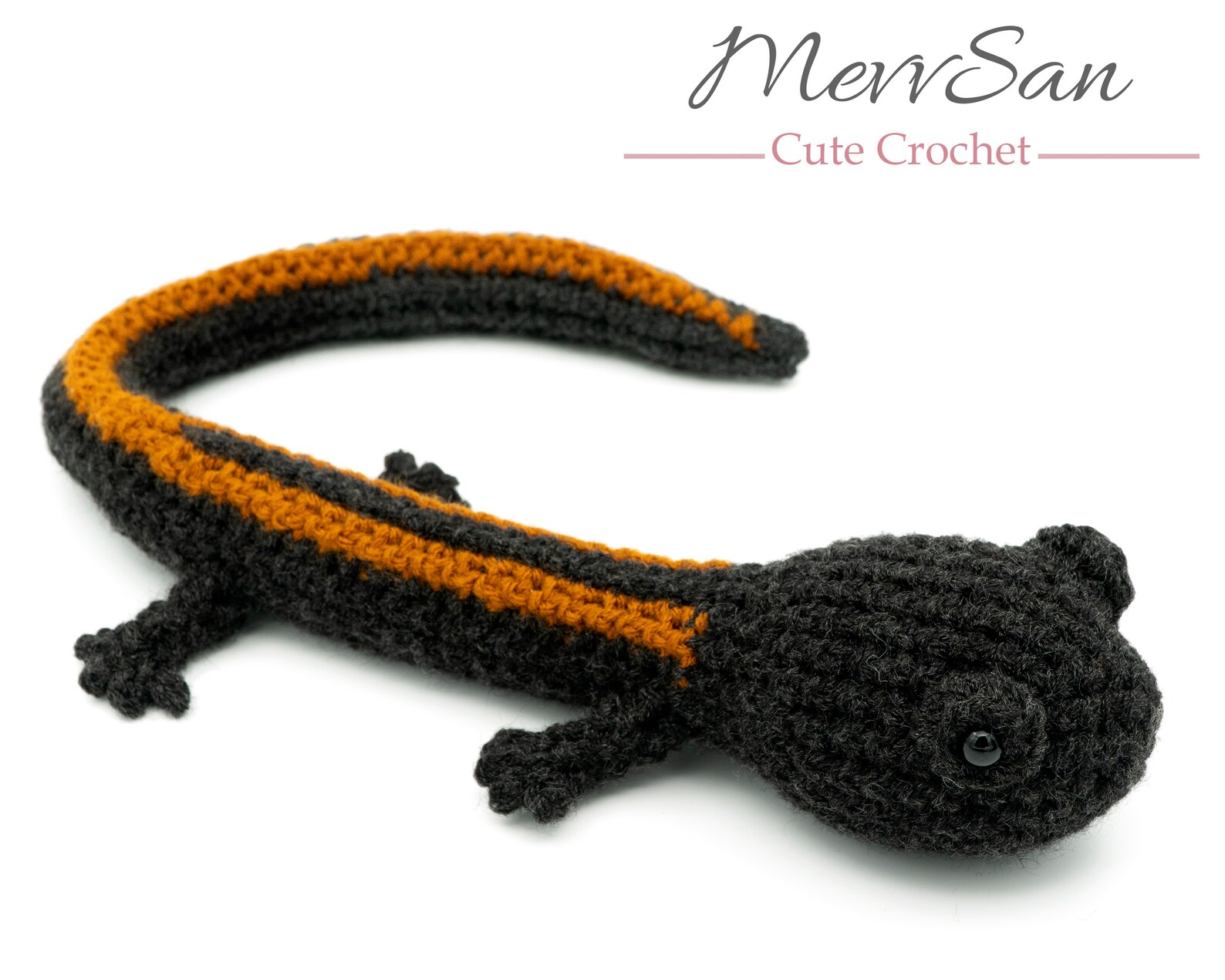 Crochet PATTERN PDF Amigurumi Salamander Crochet Amphibian Etsy