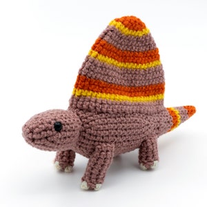 CROCHET PATTERN Amigurumi Dimetrodon Dinosaur by MevvSan [PDF Instant Download]