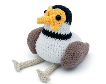 HÄKELANLEITUNG Amigurumi Kiebitz Kiebitz von MevvSan [PDF Sofortdownload]