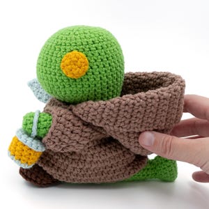 MADE to ORDER - Amigurumi Final Fantasy Tonberry Doll - amigurumi tonberry plush, final fantasy plush, final fantasy cosplay, tonberry toy