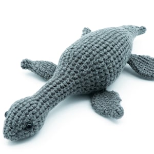 VIRKMÖNSTER Amigurumi Plesiosaurus Dinosaurie av MevvSan [PDF Direktnedladdning]