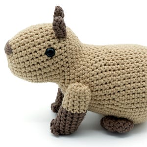 CROCHET PATTERN Amigurumi Capybara Plush by MevvSan [PDF Instant Download]