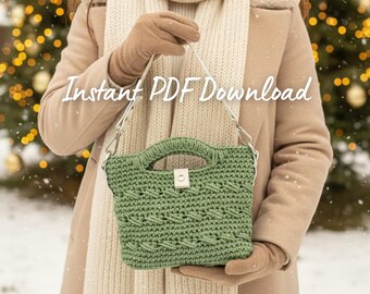Crochet Bag Pattern | Beginner-Friendly | PDF + Video | DIY Gift Idea | Instant Download