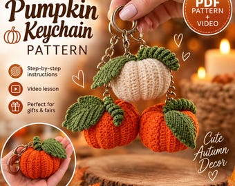 Crochet Pumpkin Pattern | Easy Farmhouse Fall Decor (PDF Pattern)