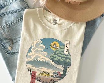 Camiseta y sudadera vintage de Mi vecino Totoro (Studio Ghibli), regalo de la película de anime Y2K