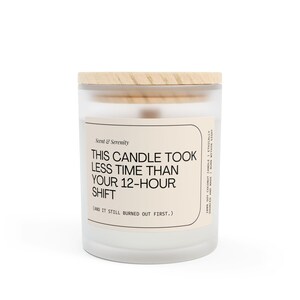Nurse Candle Gift, Nursing Student, Funny Candle, Funny Gifts, Graduation Gift, Unique Gift