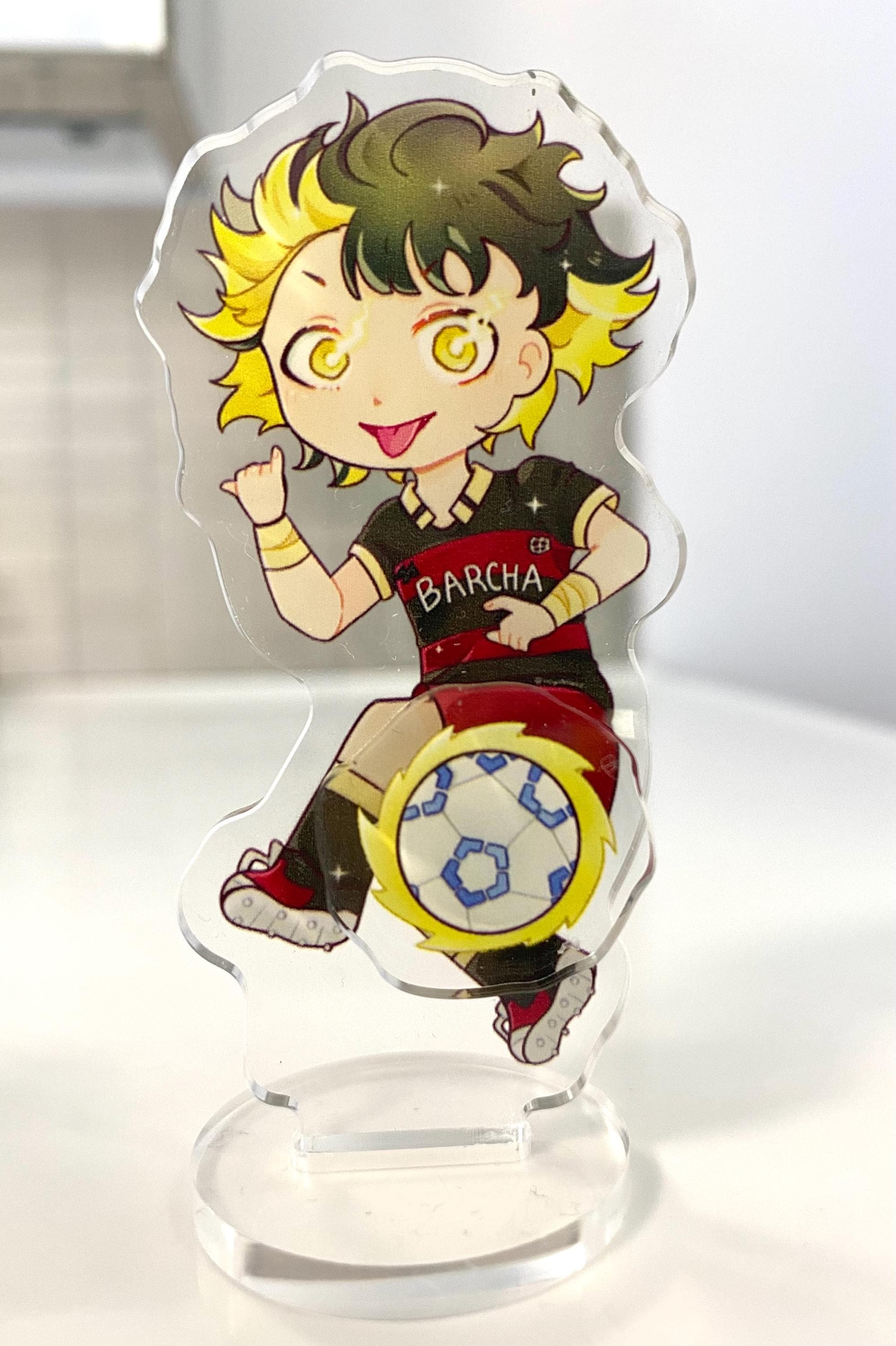 Figurine Blue Lock Isagi Et Bachira 18cm PVC Football Manga Collection