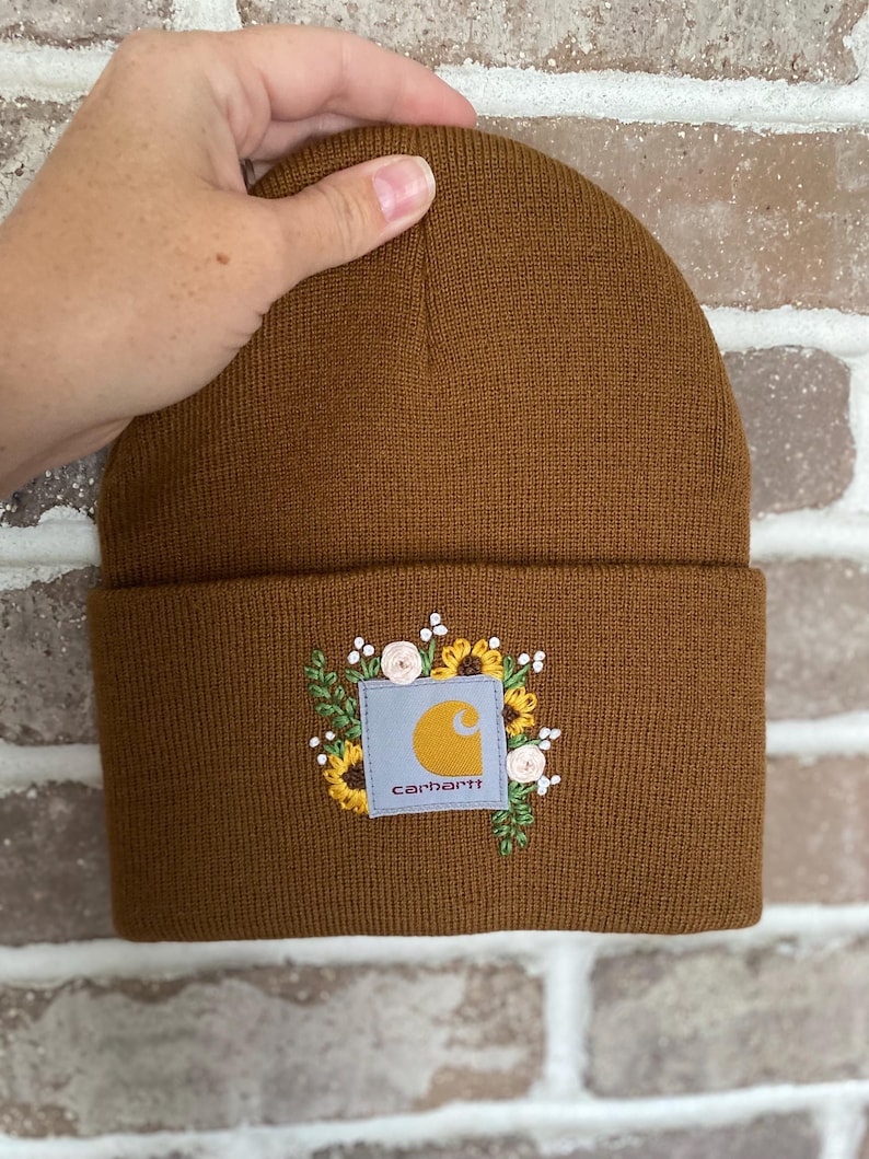 Custom Hand Embroidered Beanie image 9