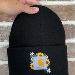 Custom Hand Embroidered Beanie image 4