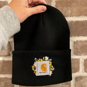 Custom Hand Embroidered Beanie image 2