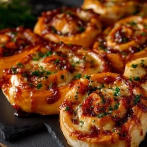 BEST RECIPE For Easy & Delicious Pizza Pinwheels  (Printable PDF)&quot;Download Files.&quot;