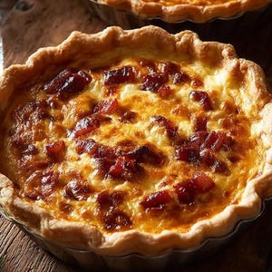BESTE RECEPT voor klassieke Franse quiche Lorraine (afdrukbare pdf)