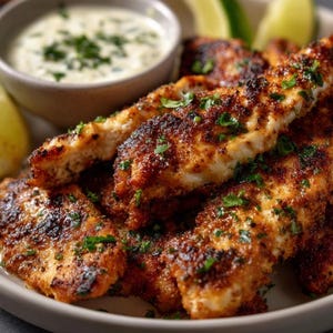 Crispy Blackened Chicken Recipe: Easy Low-Carb Dinner (Instant Download PDF Cooking Guide)