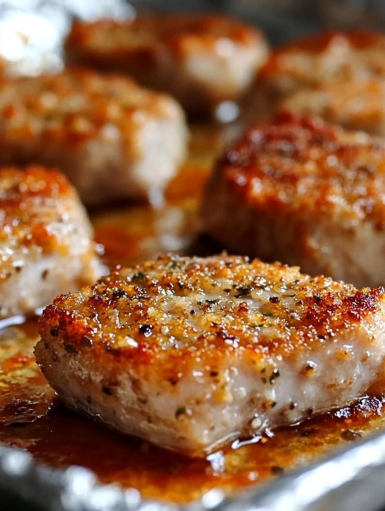 Pool Prok Garlic Butter Pork Chops Recipe PDF – Juicy Pan Seared Pork – Easy ...