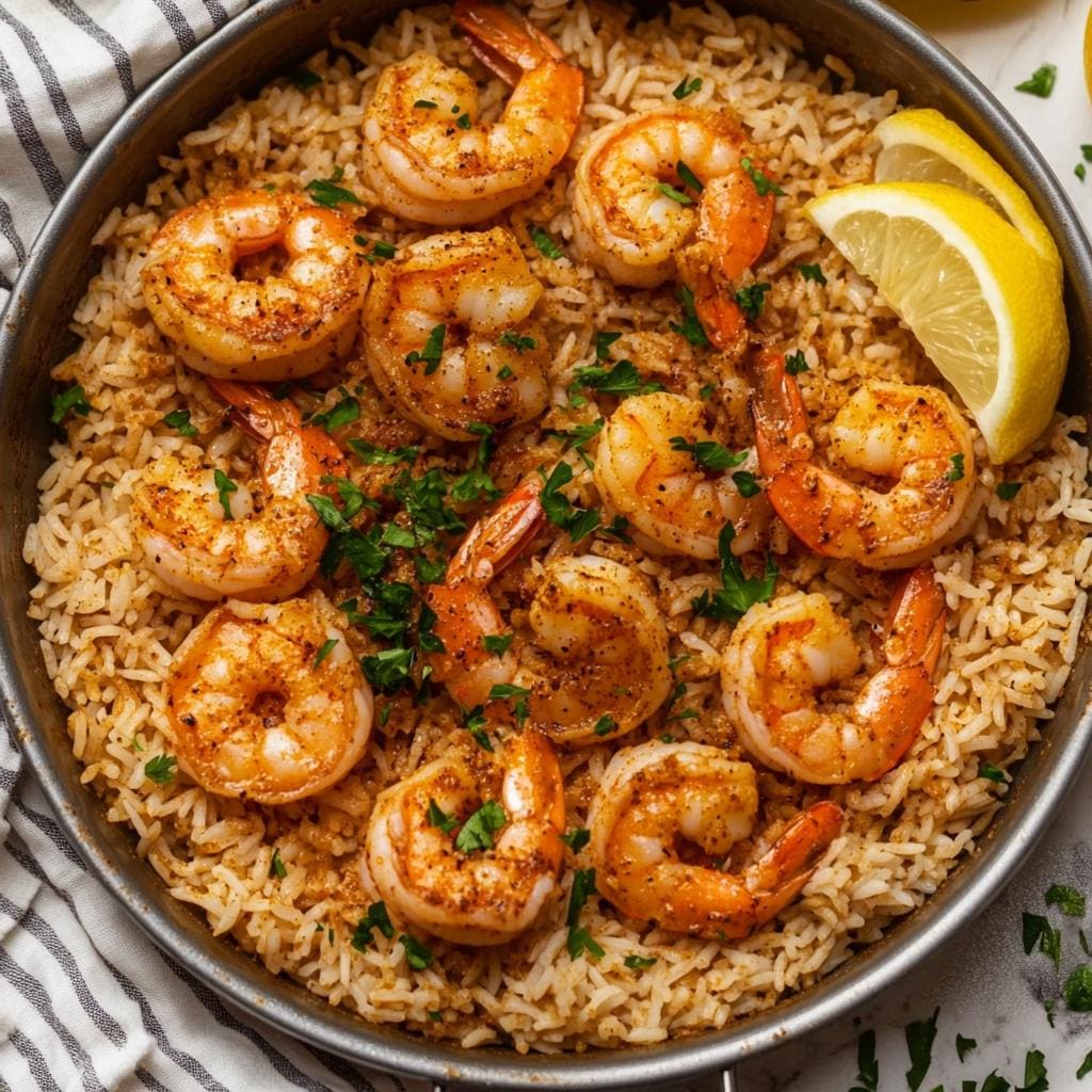 Easy Cajun Shrimp & Rice Recipe - Etsy
