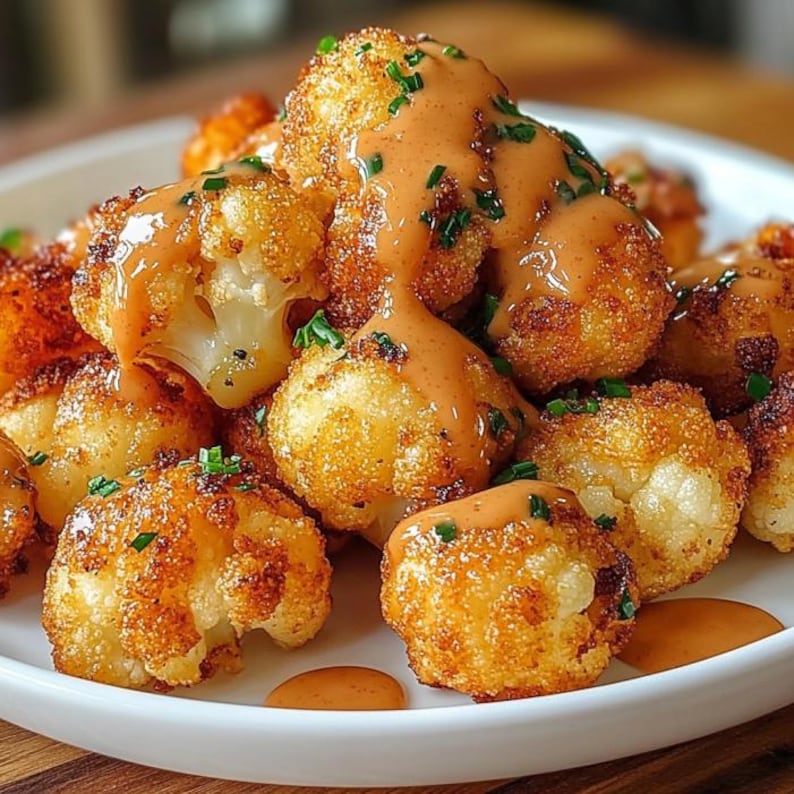 EASY RECIPE for Crispy Roasted Cauliflower : Chipotle Sauce (download ...