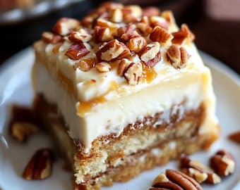 ENKELT RECEPT på smör- och pekannötskaka: Southern Baking (utskrivbar PDF)