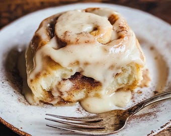 EASY RECIPE For Homemade Cinnamon Rolls (Digital Download)
