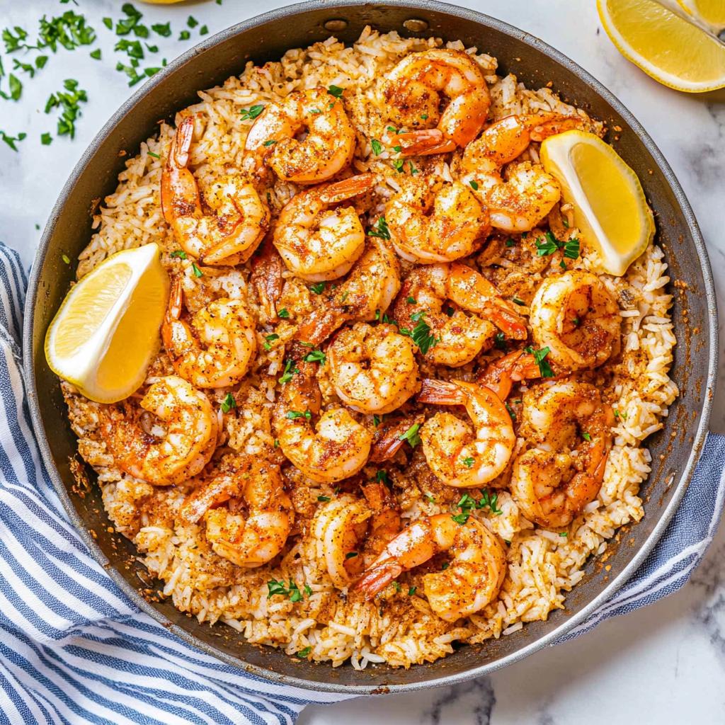 Easy Cajun Shrimp & Rice Recipe - Etsy