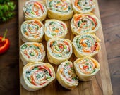 Vegetable Cream Cheese Tortilla Roll-Ups Recipe (Download)