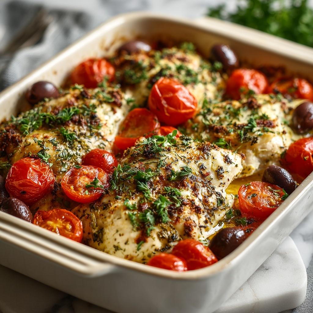 EASY RECIPE For Mediterranean Baked Chicken With Feta Olives Fast easy-recipe-for-mediterranean-baked-chicken-with-feta-olives-fast