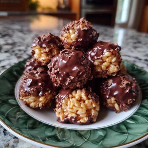 Chocolate Rice Krispie Balls Recipe: Easy No-Bake Treat (PDF Download