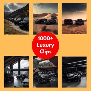 1000+ Viral Luxury Rich Lifestyle Videos Reels, Cars, Yacht, Plane, Millionaire, TikTok, Instagram, YouTube, Digital Marketing, MRR, PLR
