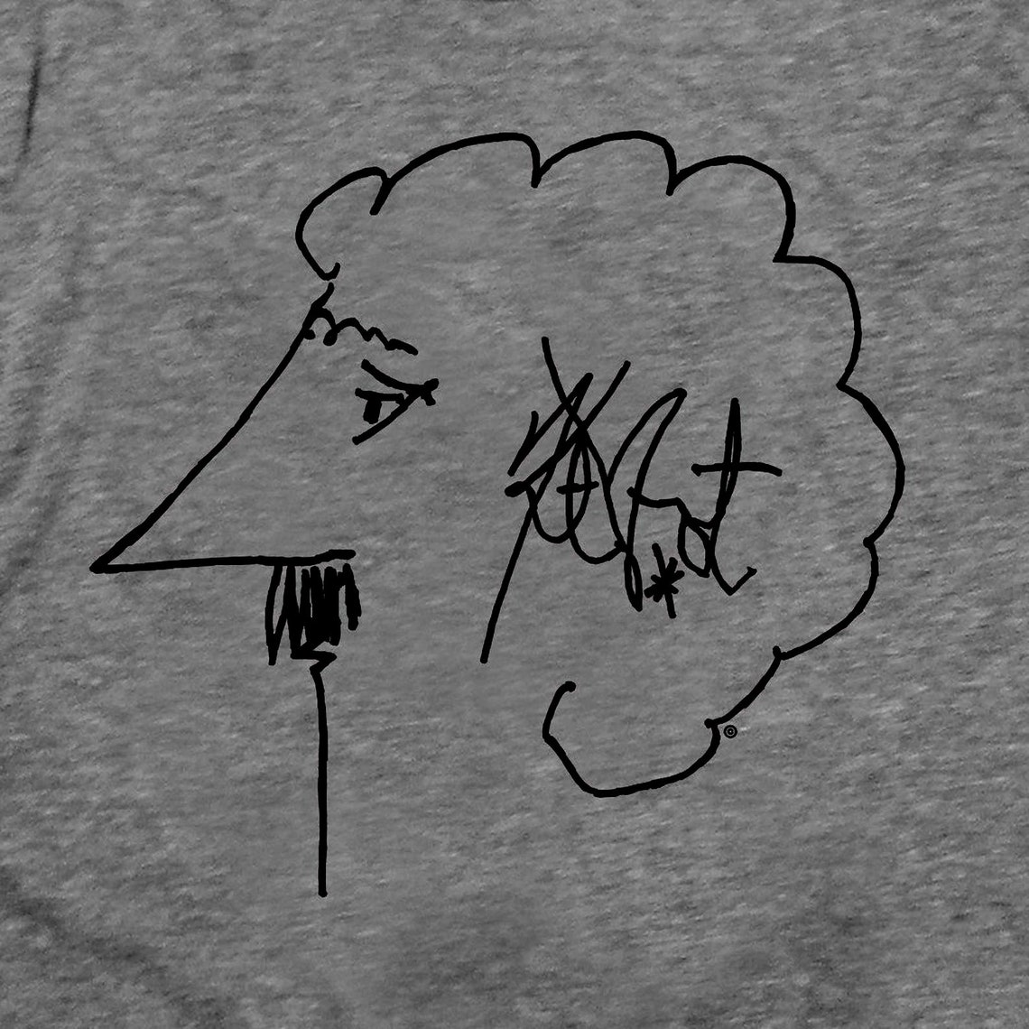 Kurt Vonnegut Vonnegut Selfportrait Tee Breakfast of Champions