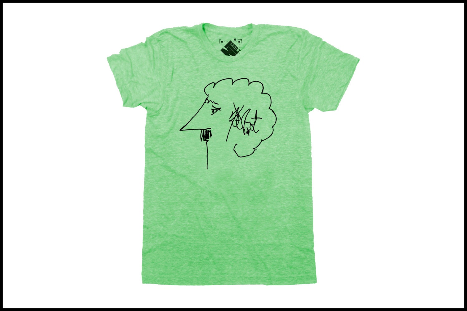 Kurt Vonnegut Vonnegut Selfportrait Tee Breakfast of Champions