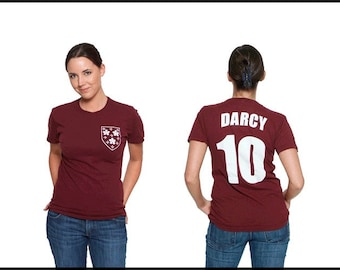 Mr. Darcy - Literary T-Shirt Jersey - Reader - Book Gift - Author Shirt - NOVEL-T - Pride and Prejudice