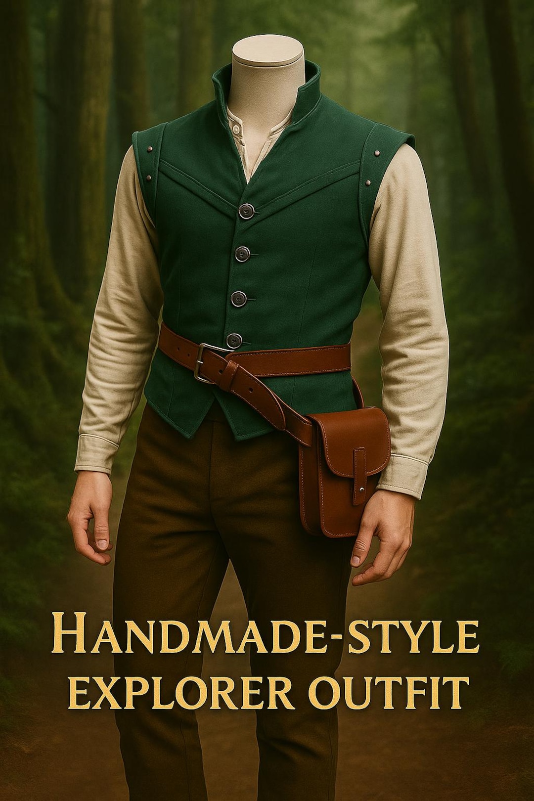 Flynn Rider Costume: Canvas Cosplay Set - Renaissance Fair Outfit - Etsy