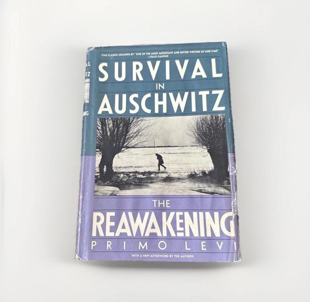 Primo Levi Surviving Auschwitz and the Reawakening, Two Memoirs 1st ...