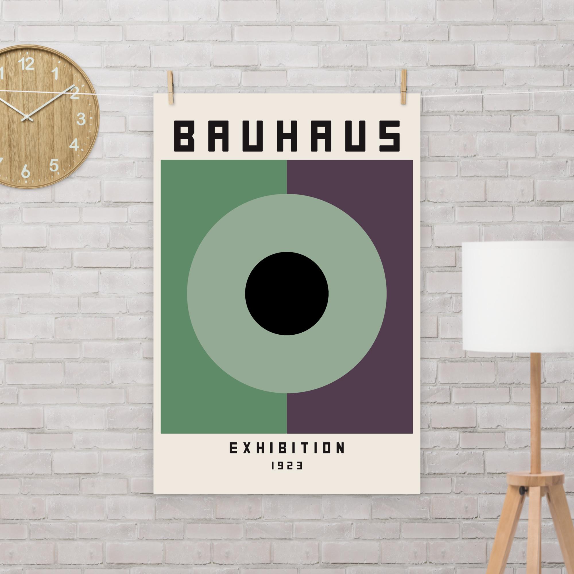 アートポスター オリジナルバウハウス展 エキシビジョンポスター アートポスター オリジナルバウハウス展 エキシビジョンポスター