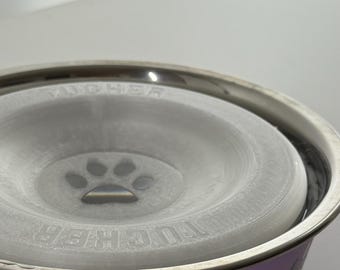 Dog Splash Guard for Water Bowls - Variety of Sizes Available