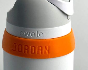 For the Owala FreeSip 32oz - Personalized Name Band for your Water Bottle – Customizable