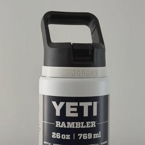 För Yeti Rambler 26oz, 36oz och 46oz - Personligt namnband för din vattenflaska - Anpassningsbart