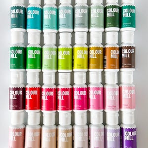 Colorante alimentario a base de aceite Colour Mill - Tinte vibrante para decoración de repostería (20 ml)