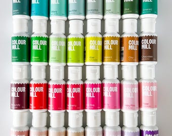 Color Mill Ölbasierte Lebensmittelfarbe - Lebendige Backdekoration Farbe (20ml)