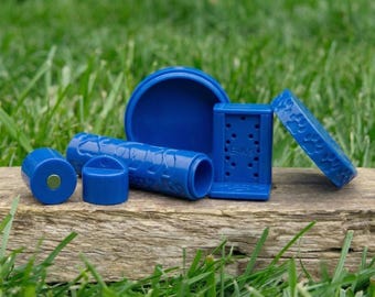 Canine Scent Training Hides Kit. 3 magnetic - 2 suspended-1 truffle and a round container. Nose Work- Scent Detection - 6 new colours.