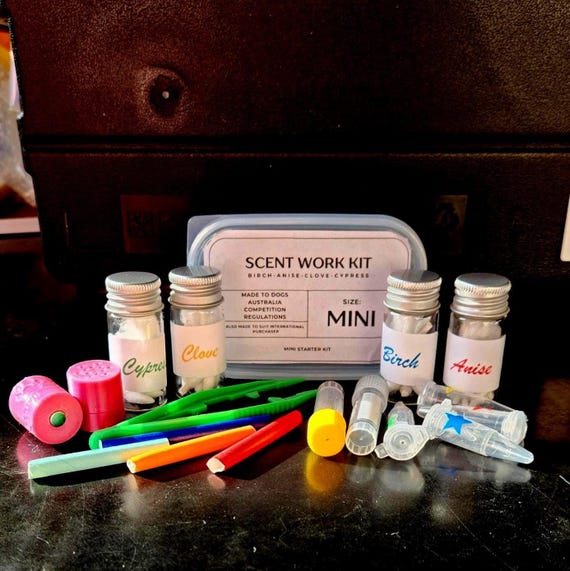 Scent Work Kit Dogs Australia Competion Grade Anise Birch
