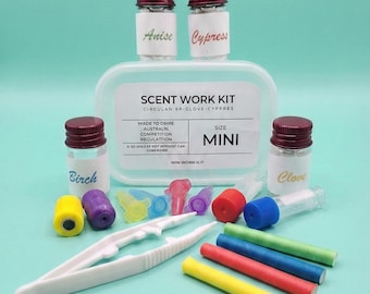 Canine Scent Work Training Kit – Anise, Birch, Clove, Cypress