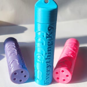 Suspended Scent Containers /  Scent work /  Nose  Work / Training Game..... Take your dog to a whole new level of detection. 3 in a pack
