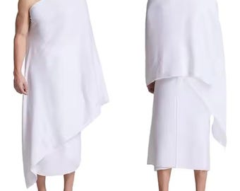 Conjunto Ahram de 2 piezas para peregrinación musulmana, ropa para peregrinación menor, ropa para peregrinación menor para hombres, tejido de algodón puro blanco