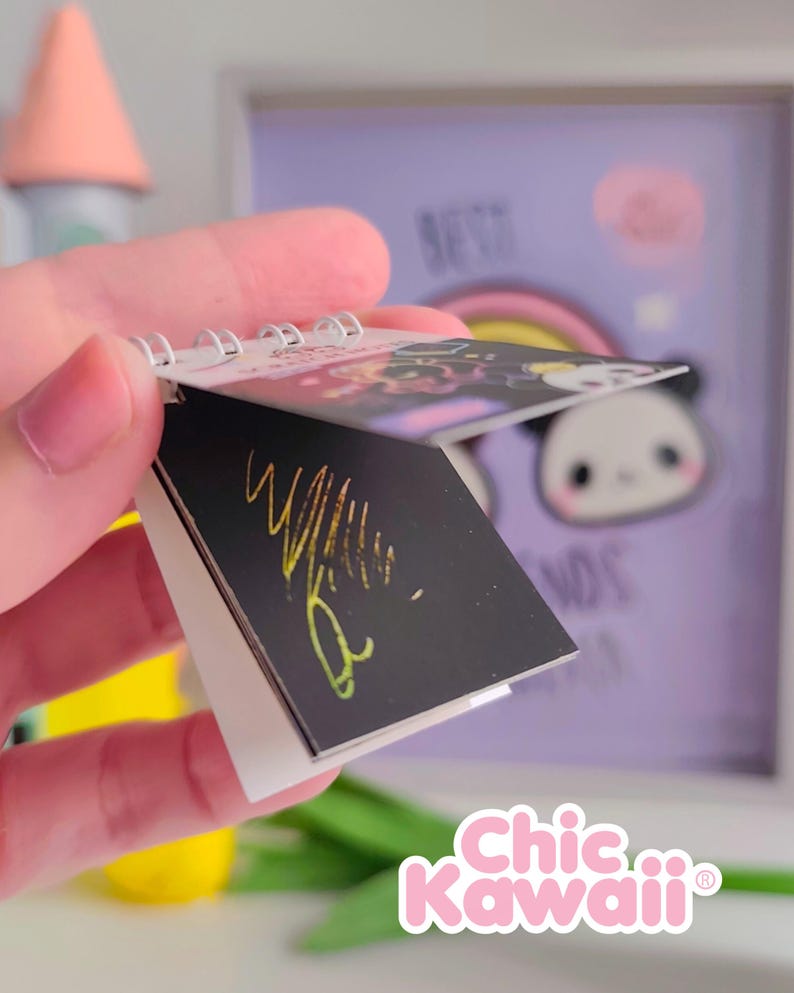 Chic Kawaii Miniature Scratch Notes. - Etsy