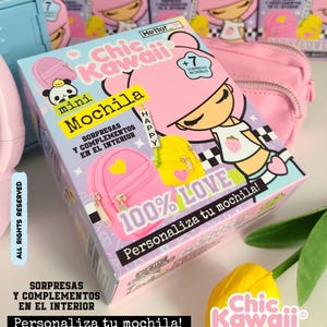 Chic Kawaii Mystery Mini Backpack with Surprise Packs | Cute Collectible Miniatures | Blind Box