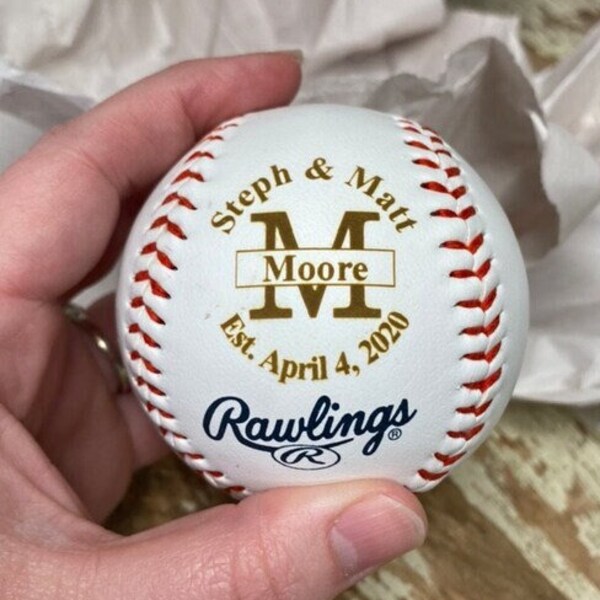 Baseball Wedding Etsy