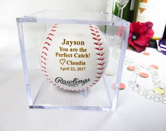 Wife to Husband Gift, Boyfriend Gifts, First Anniversary Gift, Valentines Gift, Baseball Lovers, Love Note for Him, Bride to Groom Gift